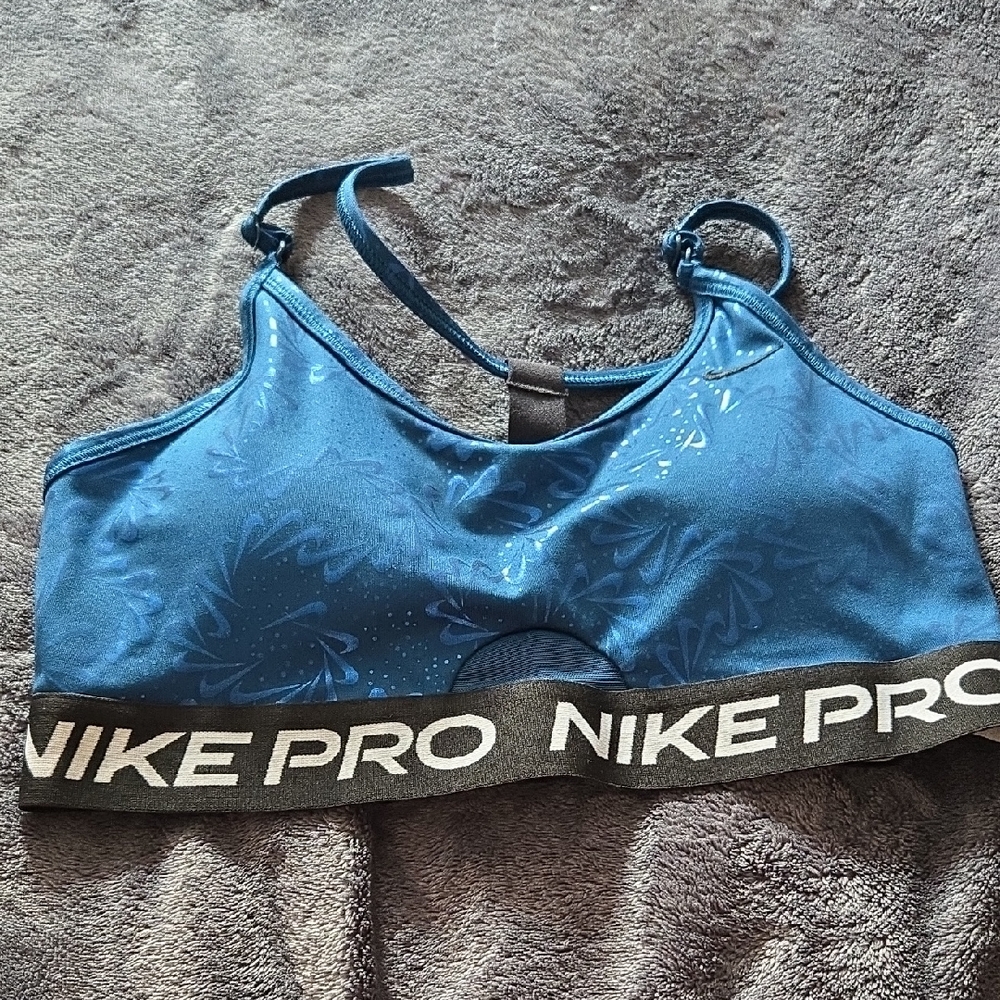 Nike Pro Teal Sports Bra